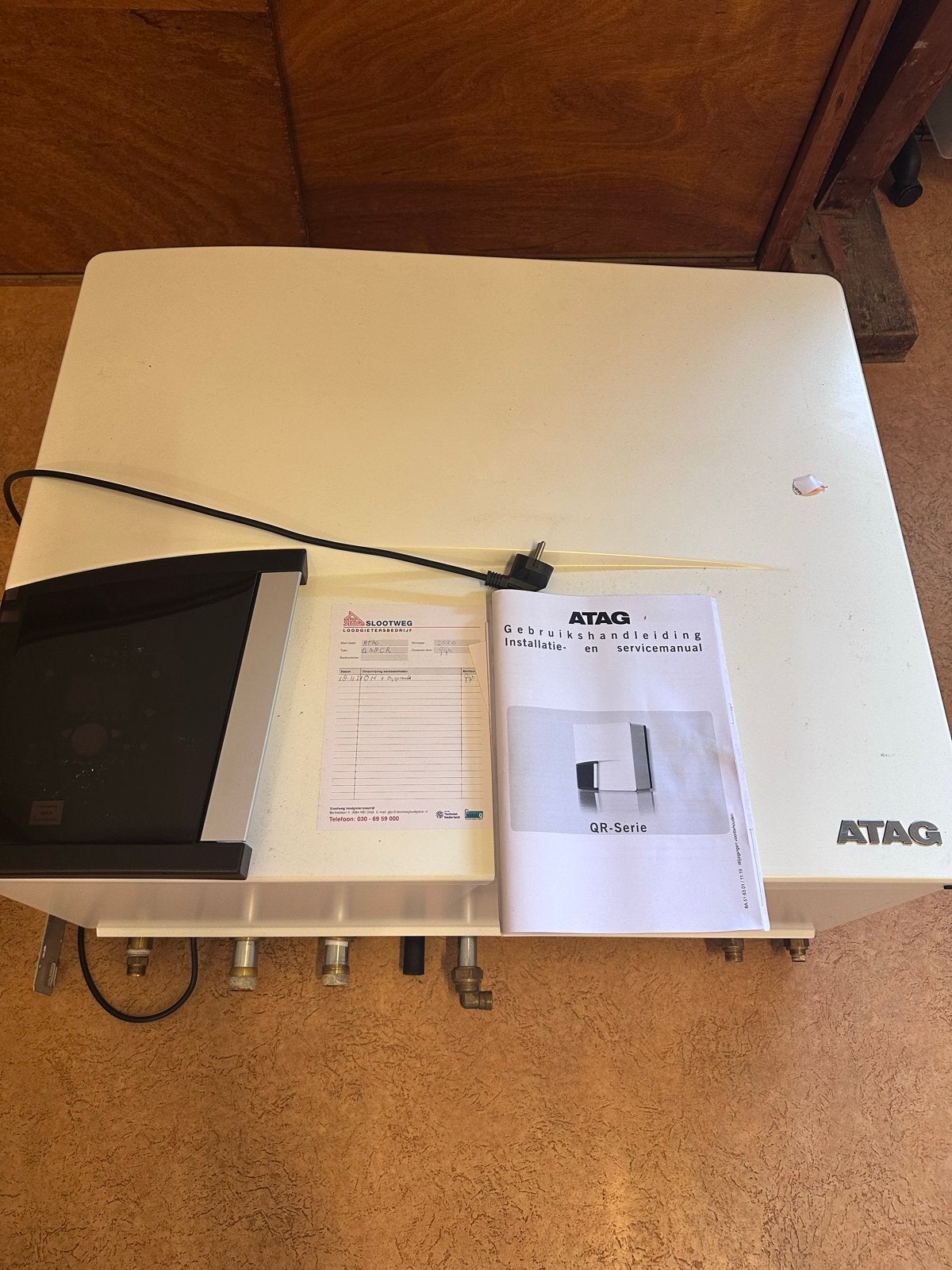ATAG Q38CR CV-ketel - Gebruiksaanwijzing inbegrepen, Ophalen, Gebruikt, Cv-ketel of Combi-ketel