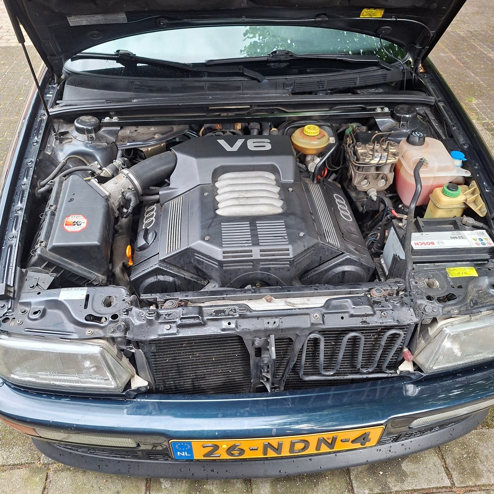 Audi 80 1993 Blauw, Ophalen of Verzenden