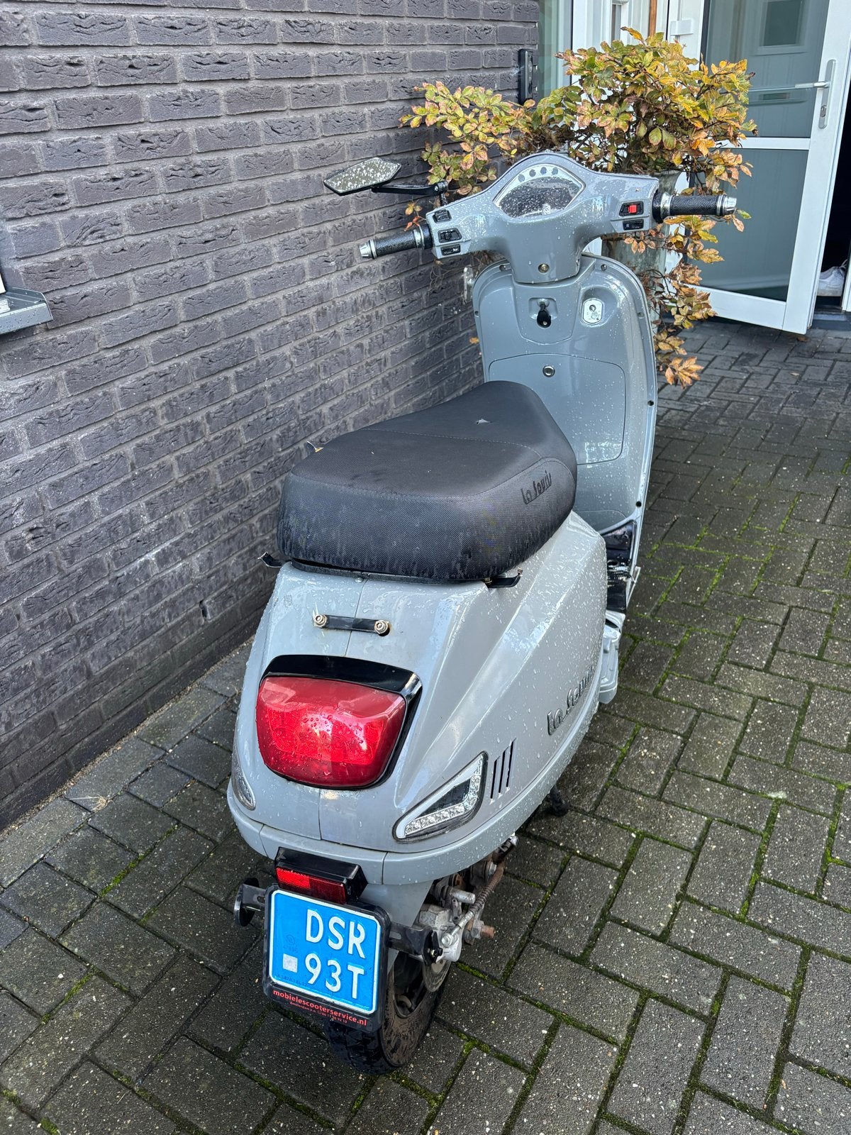 La Souris snorfiets - Grijs, in gebruikte staat, Fietsen en Brommers, Ophalen, Gebruikt, Benzine, Overige merken