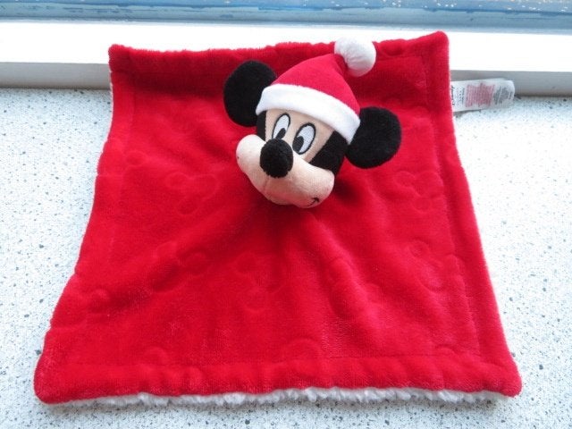 Knuffeldoek Mickey Mouse Kerst Disney Primark Baby, Disney, Overige typen, Ophalen of Verzenden, Zo goed als nieuw
