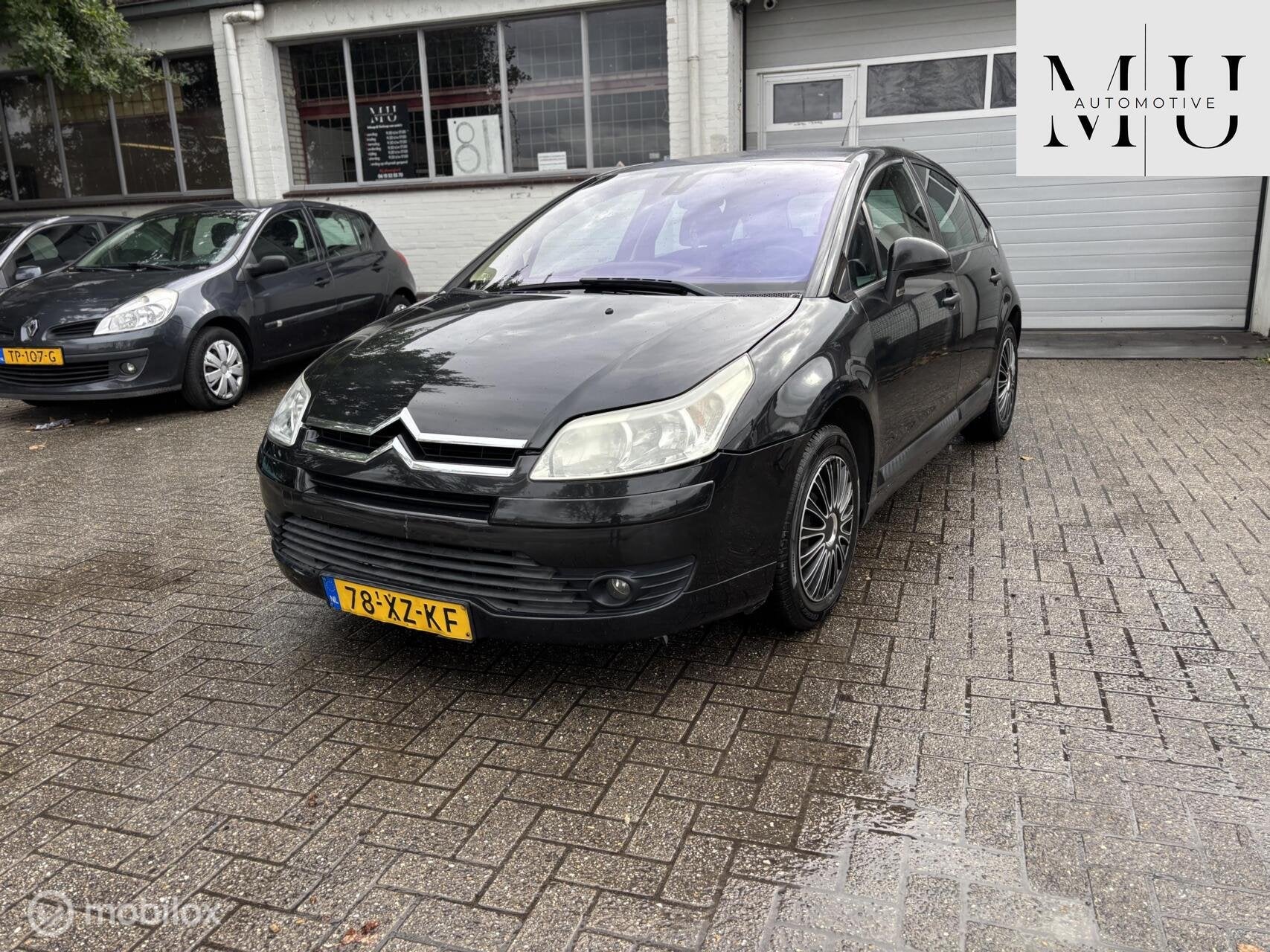 Citroen C4 1.6-16V Image, Auto's, Voorwielaandrijving, Gebruikt, 4 cilinders, Zwart