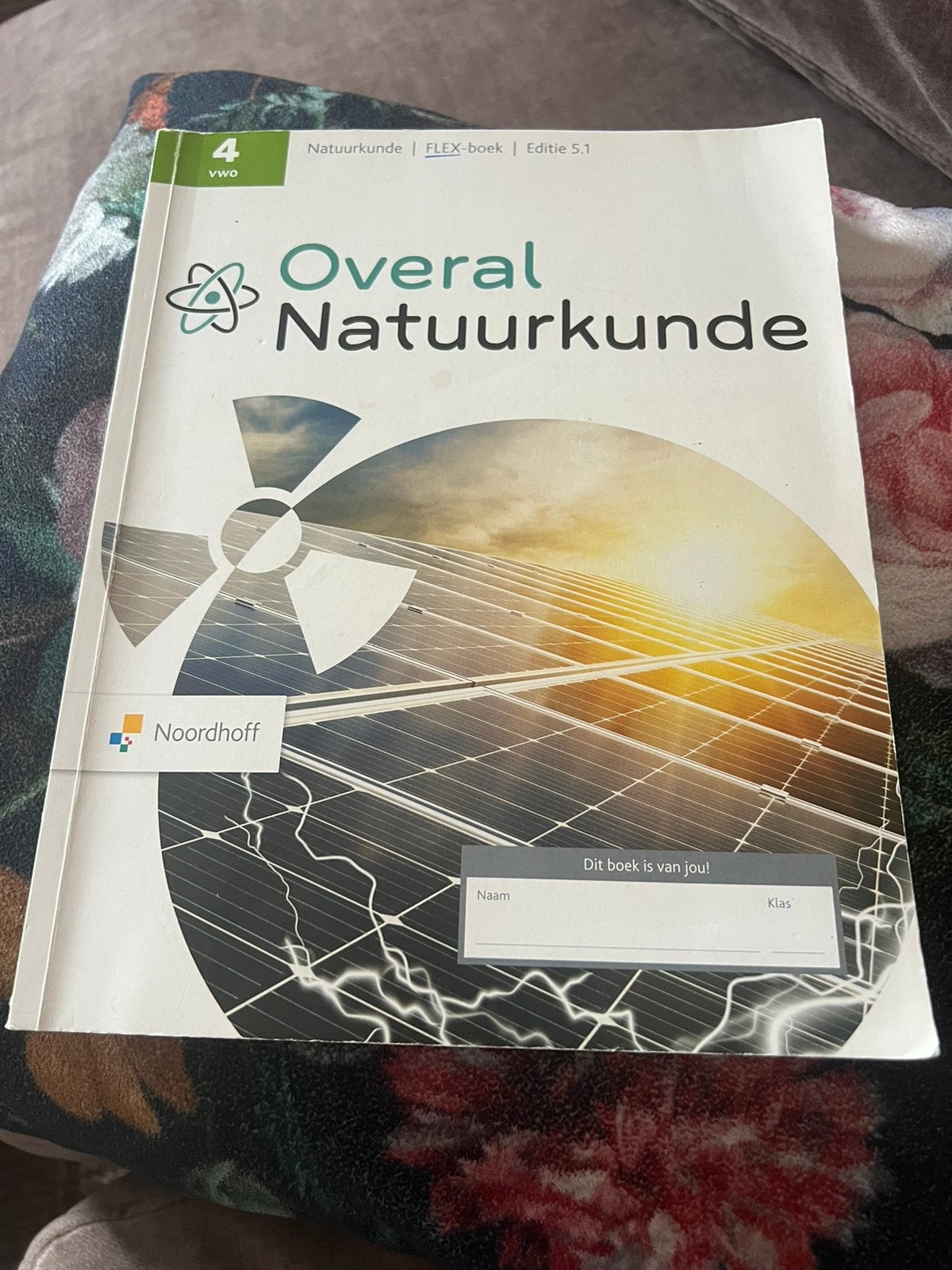 Overal Natuurkunde VWO 4, Ophalen of Verzenden, Zo goed als nieuw, VWO, Natuurkunde
