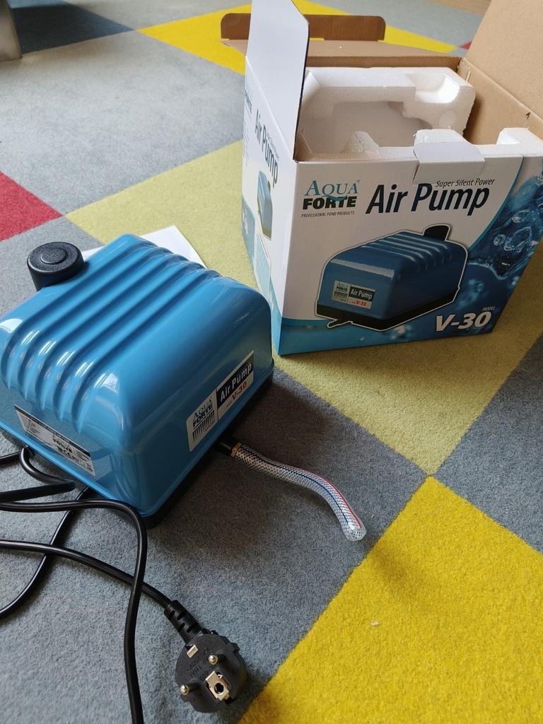 Luchtpomp AquaForte V-30 zgan, Ophalen of Verzenden, Zo goed als nieuw, Vijverpomp