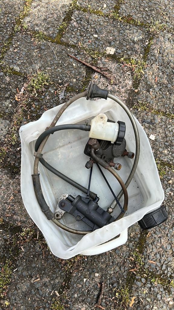 Typhoon remsysteem voor, Fietsen en Brommers, Brommeronderdelen | Scooters, Ophalen, Overige typen, Piaggio