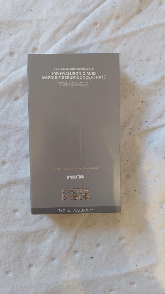 Doctor Babor 10D Hyaluronzuur Ampul Serum Concentraat, Verzenden, Nieuw, Gehele gezicht