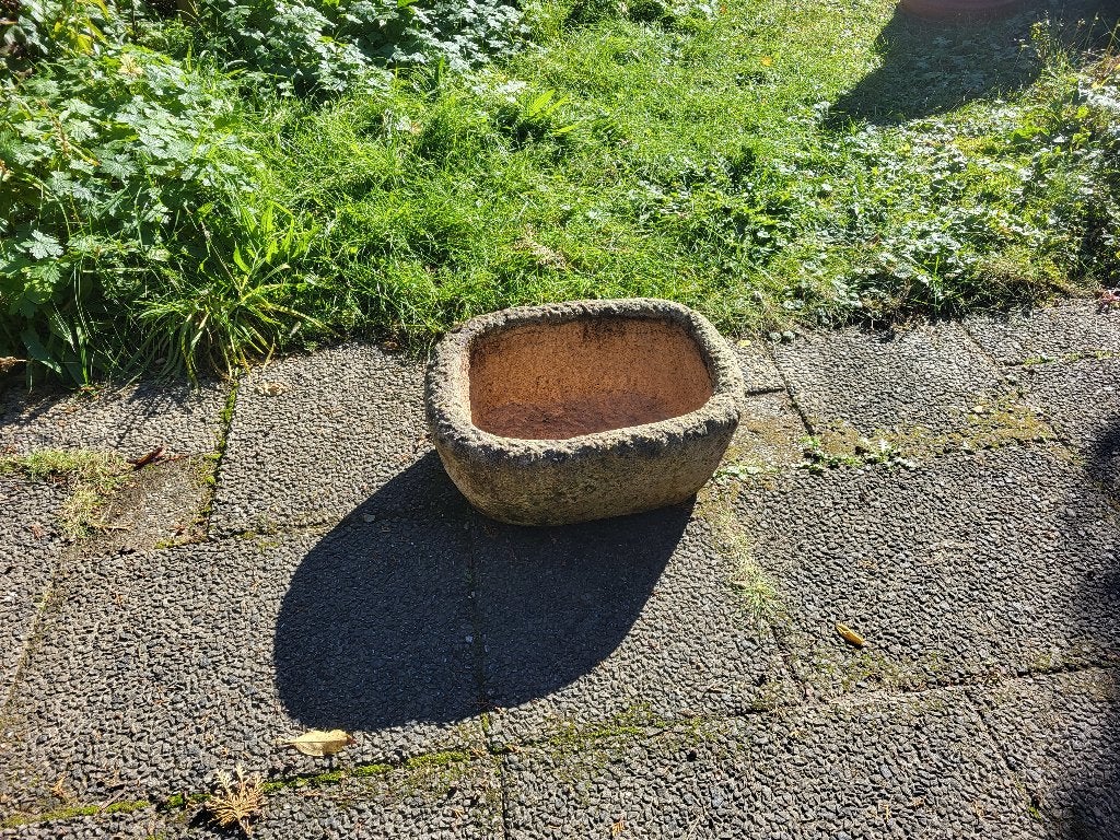 Bentheimer zandstenen trog, Ophalen, Steen, Gebruikt, Minder dan 30 cm