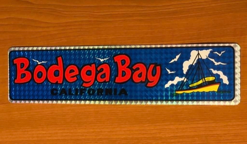 BODEGA BAY STICKER, Ophalen of Verzenden, Zo goed als nieuw