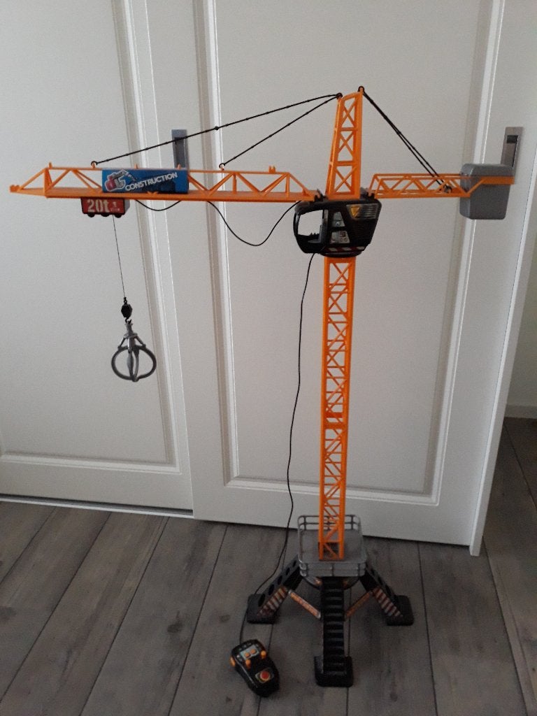 speelgoed torenkraan zie omschrijving (wij versturen niet), Ophalen, Gebruikt