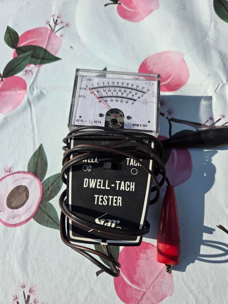 Dwell tach tester, Ophalen
