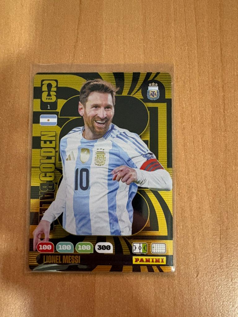 Golden Baller #1 Lionel Messi Panini FIFA World Cup 2026, Ophalen of Verzenden, Nieuw, Plaatje