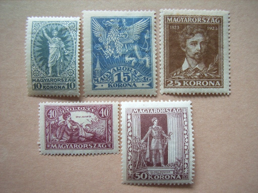 KZ   Hongarije 369-373, Ophalen of Verzenden