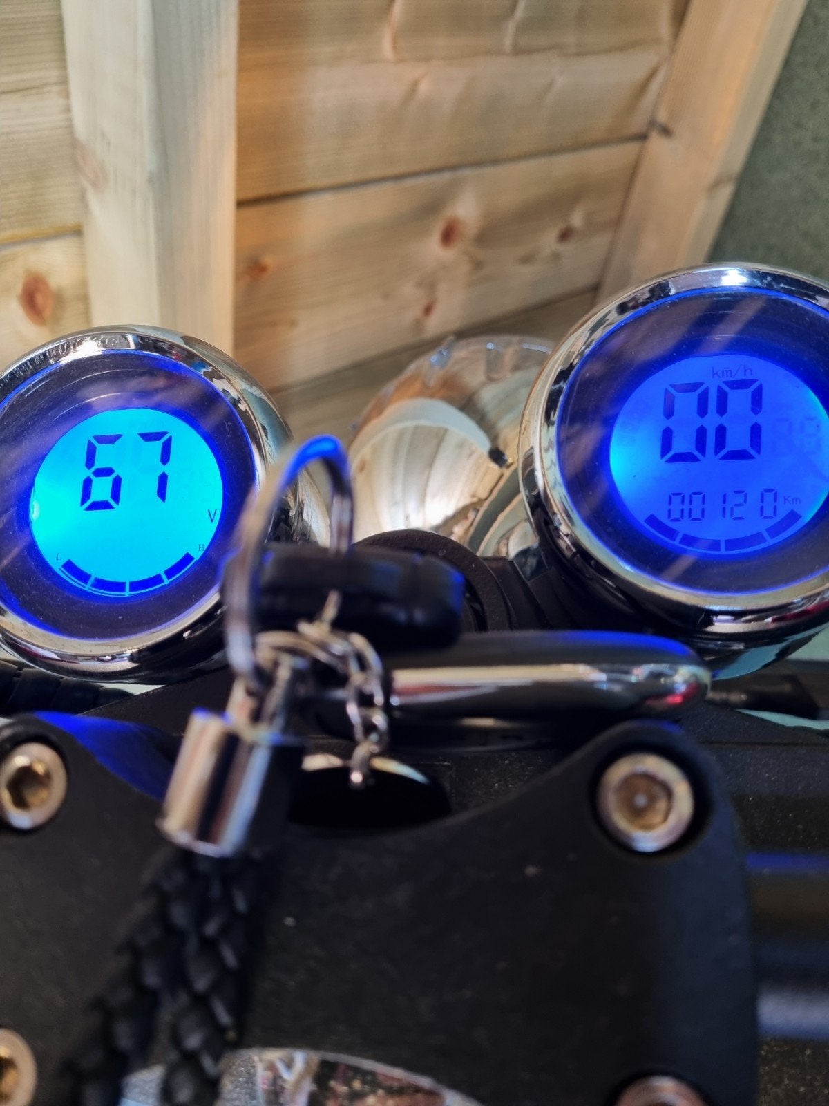 E-Chopper Scooter - Moonlight,weinig km, Ophalen, Zo goed als nieuw, Elektrisch, Overige merken