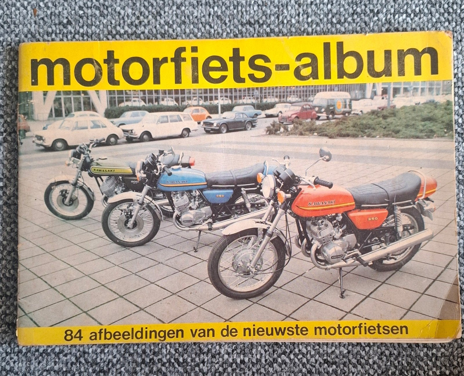 Vintage Motorfiets-album met 84 motorfoto's, Ophalen of Verzenden, Gelezen, Onbekend, Algemeen
