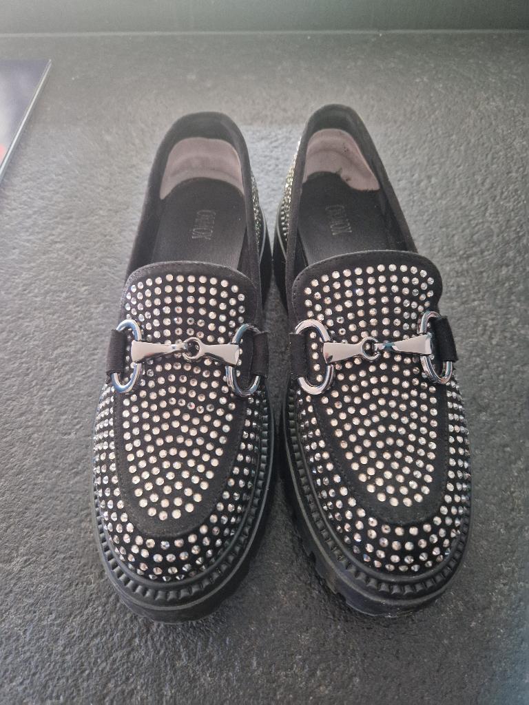 Damesschoenen mt 40 zgan, Zwart, Overige typen, Ophalen of Verzenden, Zo goed als nieuw