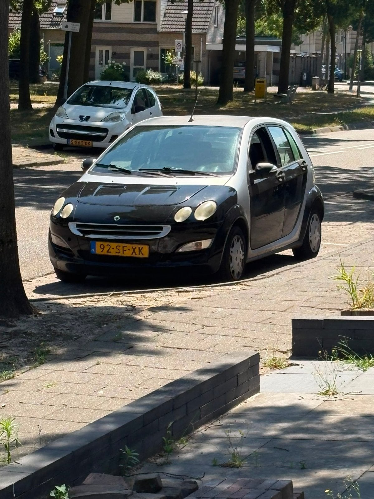 Smart ForFour 1.1 2005 Grijs, Auto's, Voorwielaandrijving, Origineel Nederlands, Handgeschakeld, Particulier