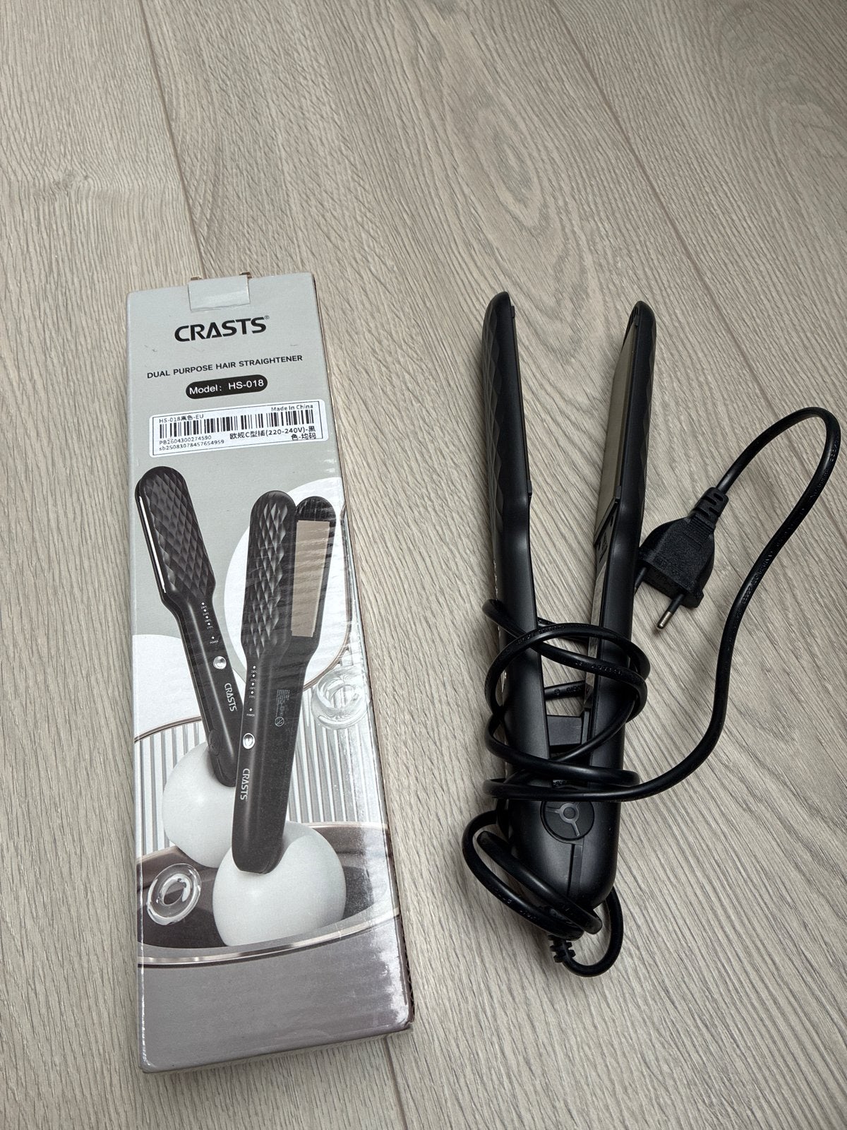 CRASSTS Dual Purpose Haarstyler - Stijltang & Krultang, Ophalen of Verzenden, Zo goed als nieuw, Haarverzorging