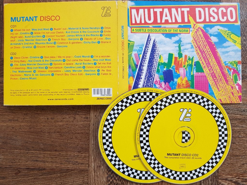 mutant disco 2CD ZE records long versions, disco,new wave, Gebruikt, Verzenden, Verzamelalbum, Disco