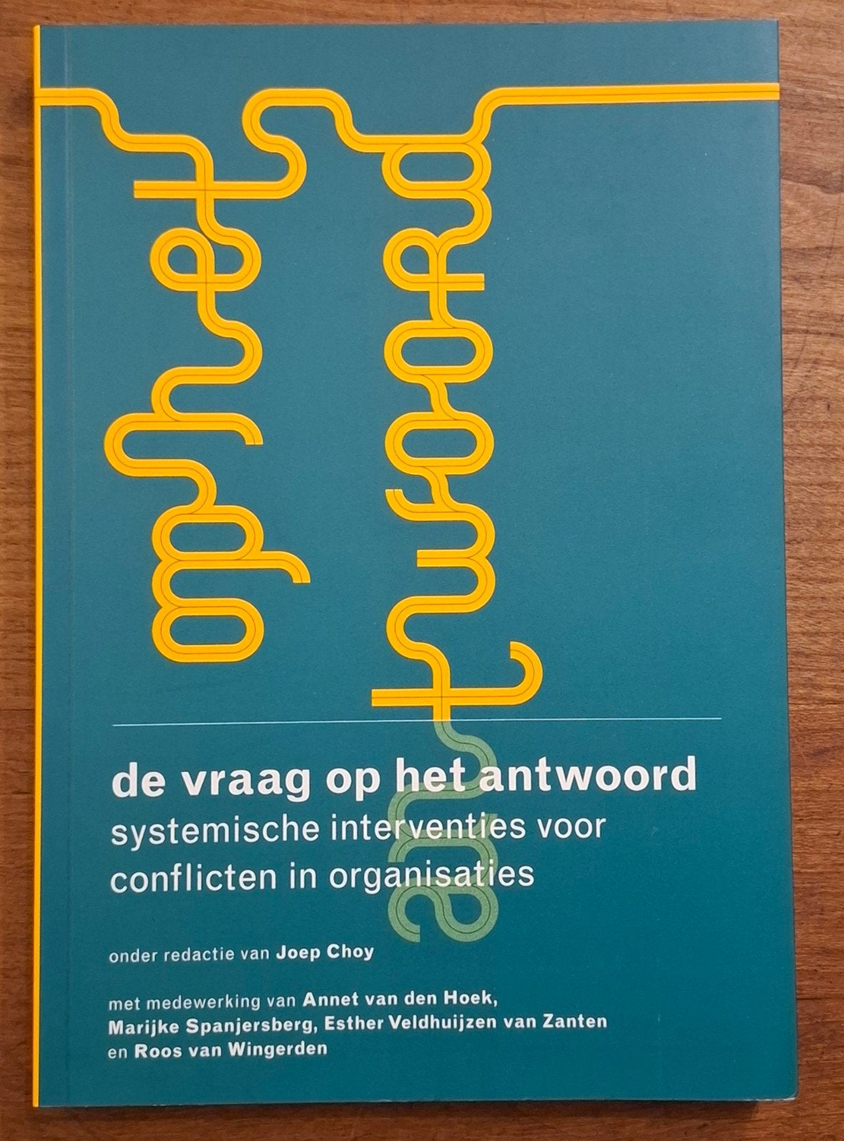 De vraag op het antwoord, Joep Choy e.a., Boeken, Ophalen of Verzenden, Zo goed als nieuw, Joep Choy