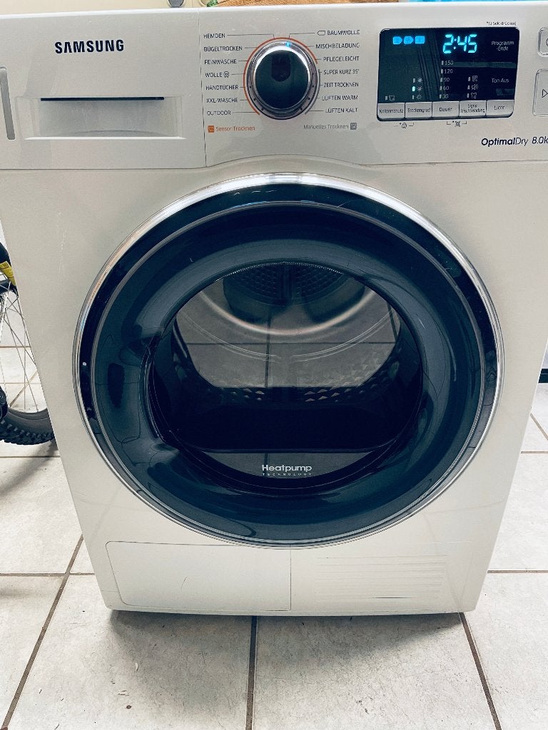 Zuinige Samsung Warmtepompdroger 8kg (A++) – DV81M50103W
