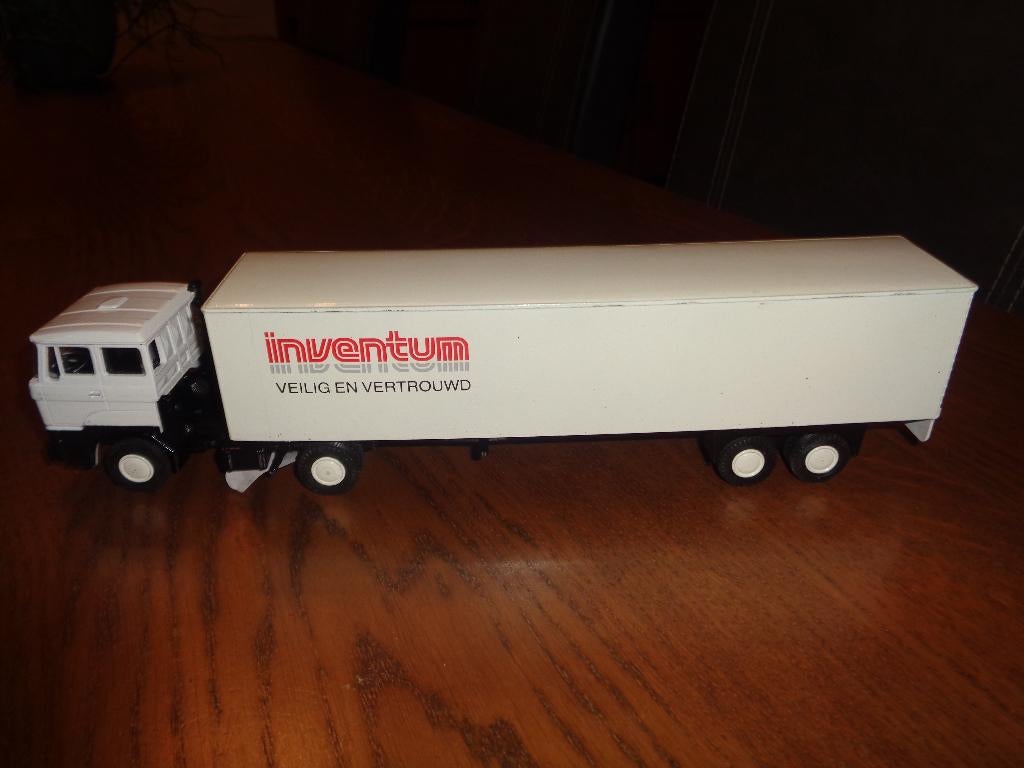 Lion car Daf 3300 Iventum, Ophalen of Verzenden, Zo goed als nieuw, Bus of Vrachtwagen, Lion Toys