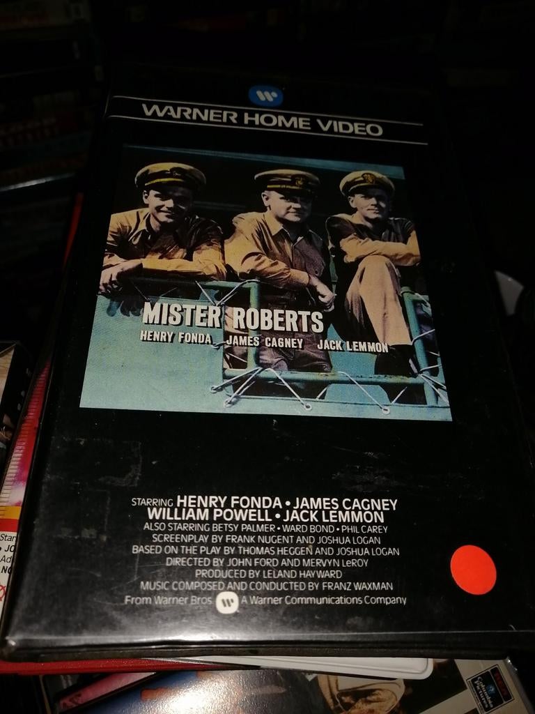 Betamax ex-rental - Mister Roberts, Vanaf 16 jaar, Ophalen of Verzenden, Gebruikt, Horror
