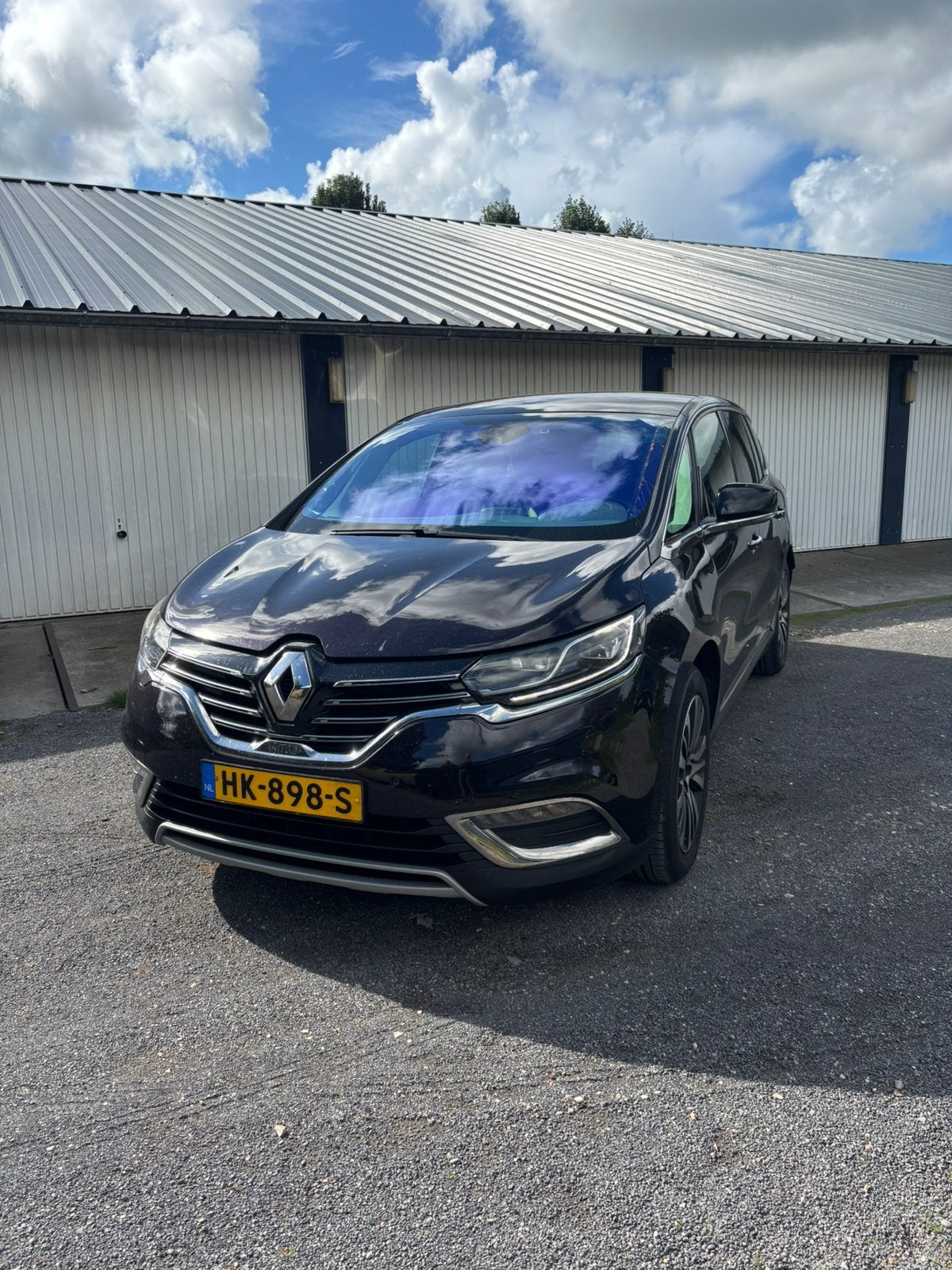 Renault Espace 1.6 TCE 147KW AUT 2015 Zwart, Auto's, 1618 cc, 4 cilinders, 2000 kg, 7 stoelen