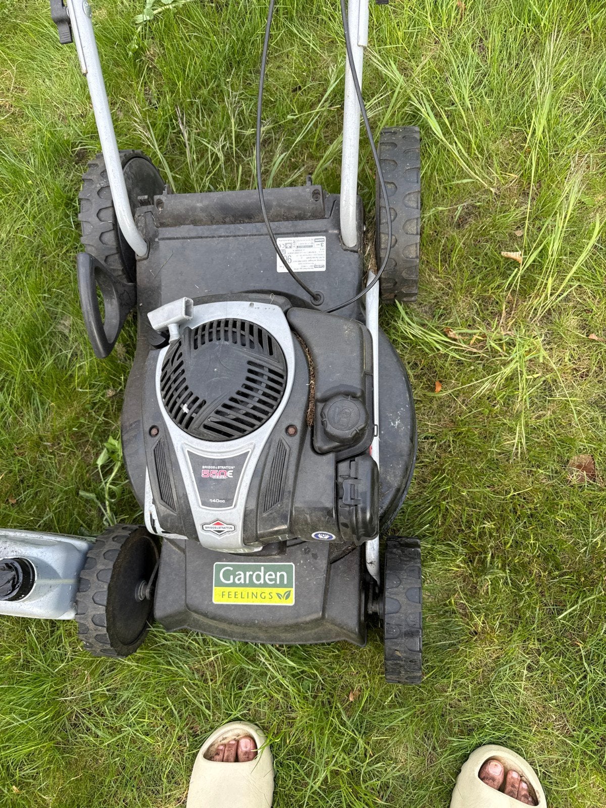 Grasmaaier - Garden Feelings (Benzine), Tuin en Terras, Ophalen of Verzenden, Gebruikt, Benzine-grasmaaier, Garden Feelings