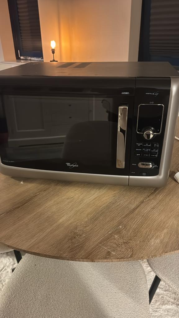 Whirlpool Combimagnetron FT 338 SL - Zo goed als nieuw, Ophalen, Combimagnetron, Zo goed als nieuw, Draaiplateau
