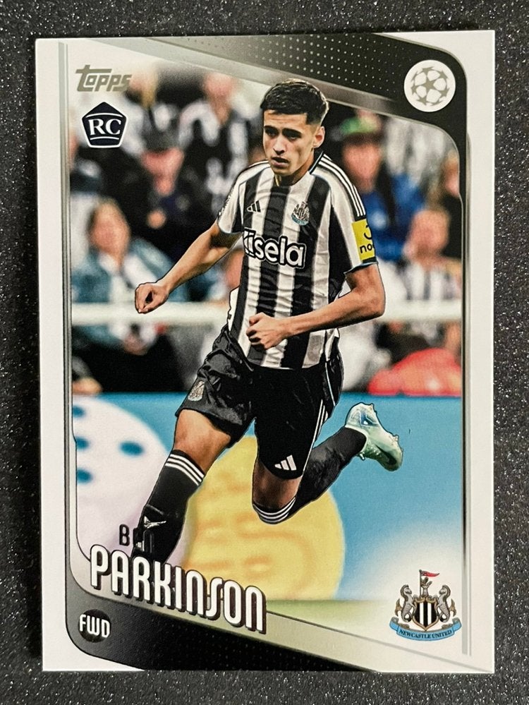 Topps UCC Flagship ‘26   ROOKIE CARD   PARKINSON  NEWCASTLE, Verzenden, Zo goed als nieuw, Plaatje