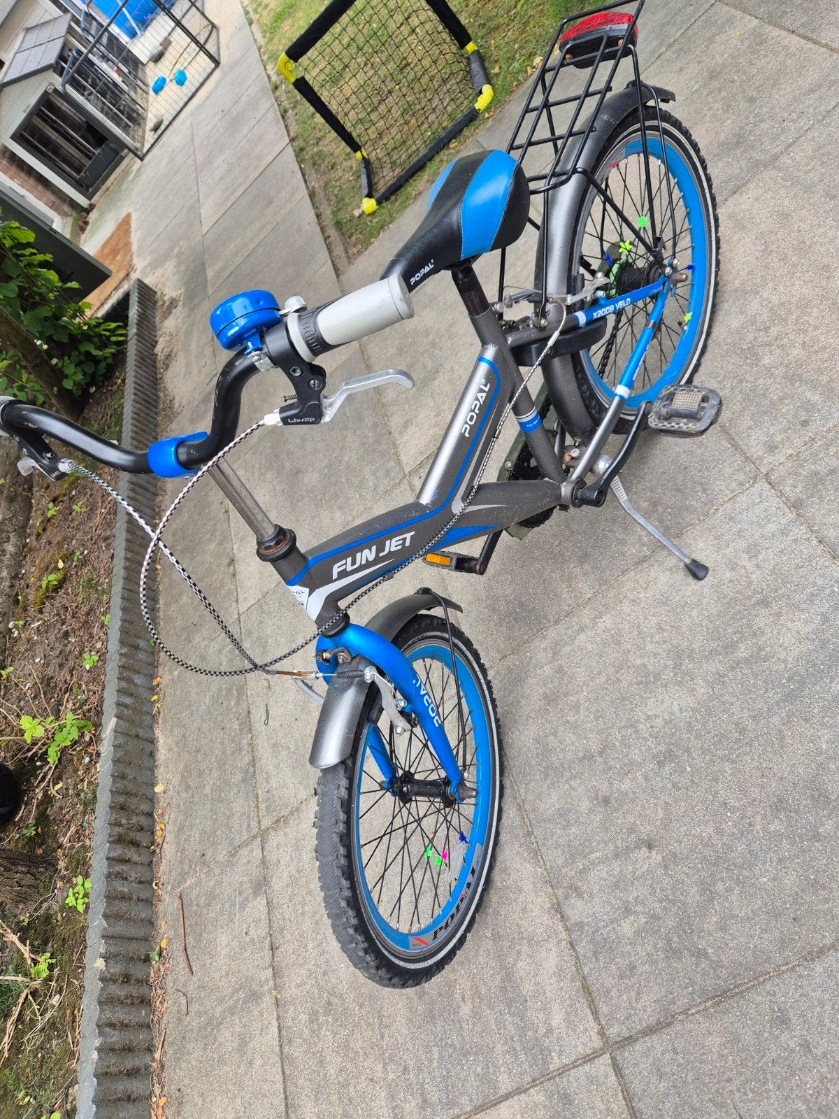 Popal Fun Jet kinderfiets 20 inch - Gebruikt, Ophalen, Velgrem, Popal, 16 tot 20 inch