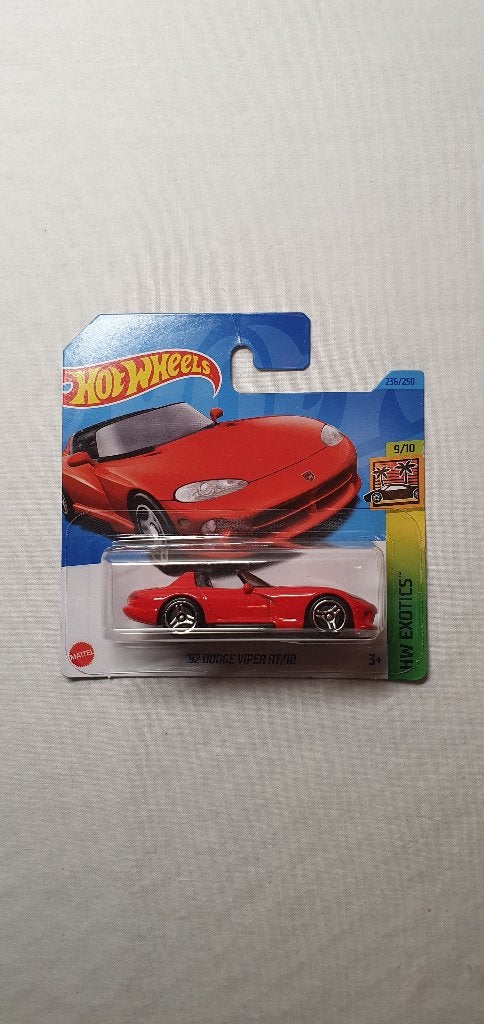 Hot Wheels '92 Dodge Viper RT/10 rood, Ophalen of Verzenden, Nieuw, Auto