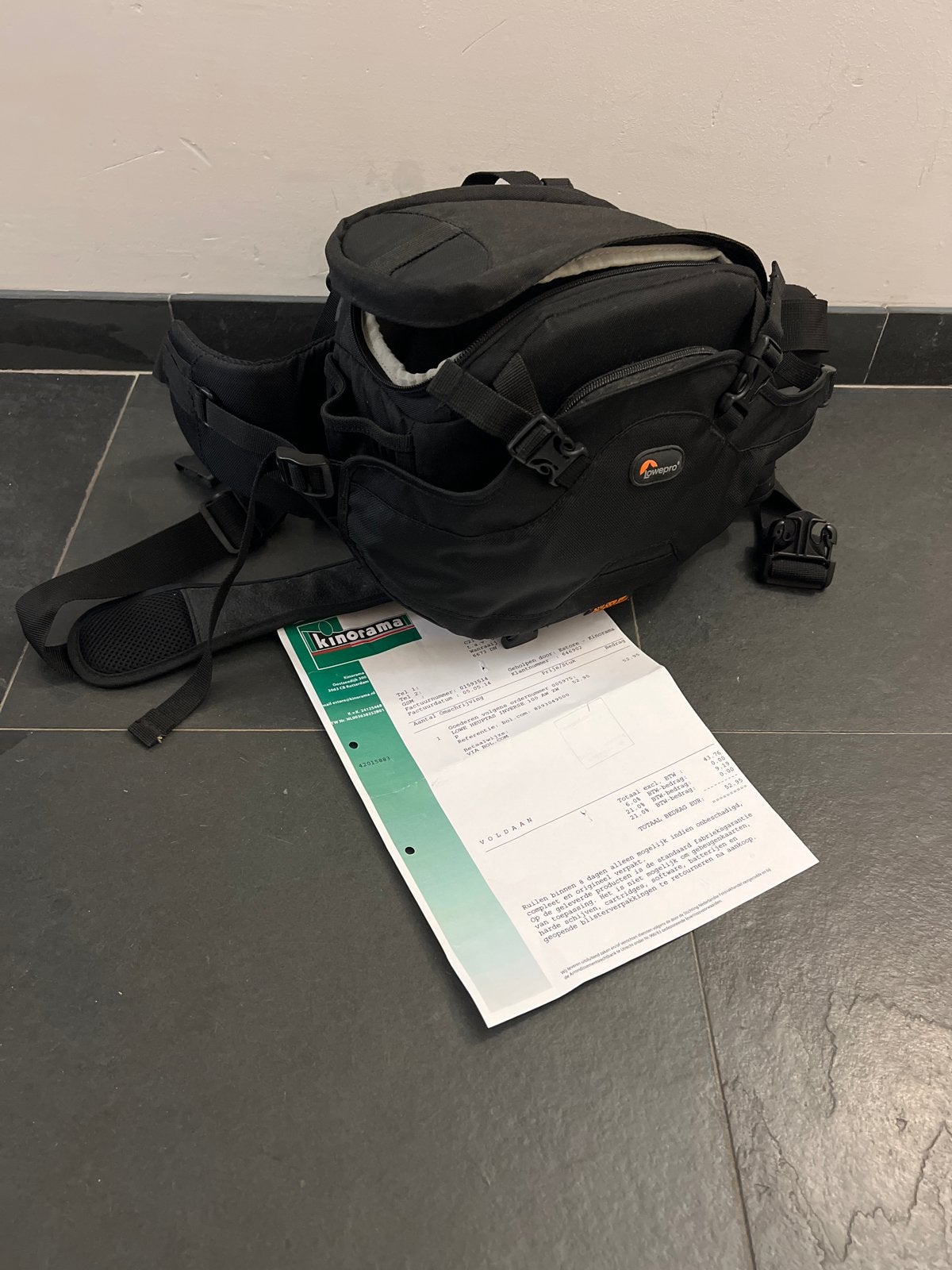 Lowepro Heup- en Schoudertas Inverse 100 AW ZW voor Camera, Gevoerd, Lowepro, Ophalen of Verzenden, Zo goed als nieuw