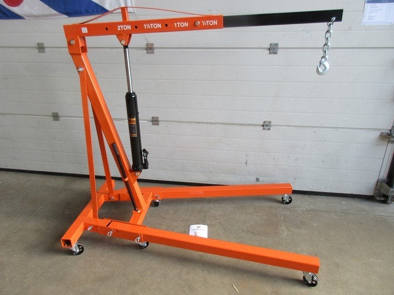 Werkplaatskraan/ motortakel, 2 ton, Hydraulisch, Ophalen, Nieuw
