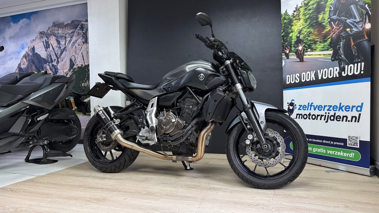 Yamaha MT07 12 MAANDEN GARANTIE | MIVV UITLAAT (bj 2018), Meer dan 35 kW, Overig, 689 cc, Gebruikt