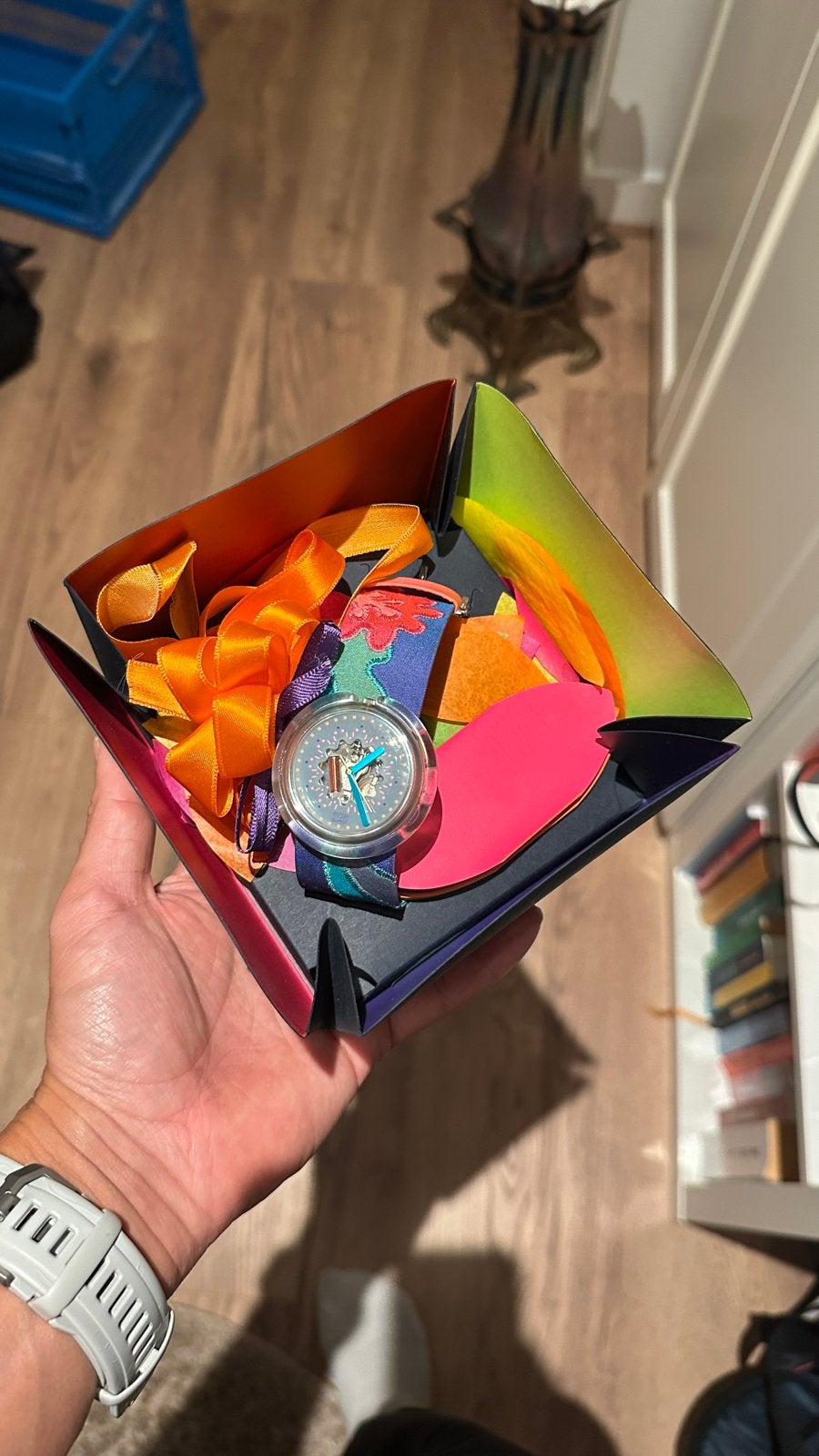 Vintage Pop Swatch Veruschka - Nooit Gedragen, Ophalen, Kunststof, Polshorloge, Swatch