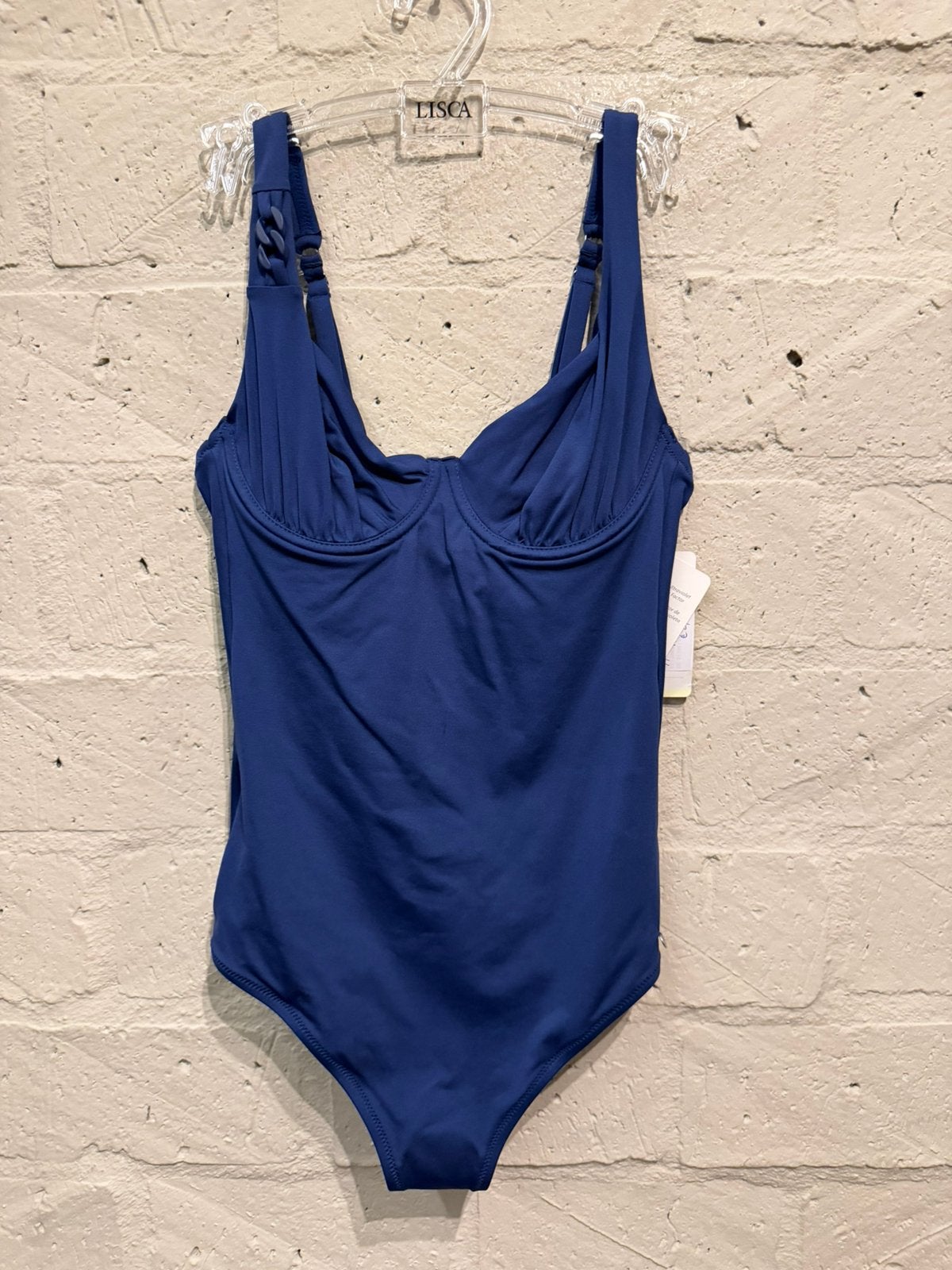 Lisca badpak 38/ 75B NIEUW!! Nu €12,50, Kleding | Dames, Badmode en Zwemkleding, Ophalen of Verzenden, Nieuw, Blauw, Badpak
