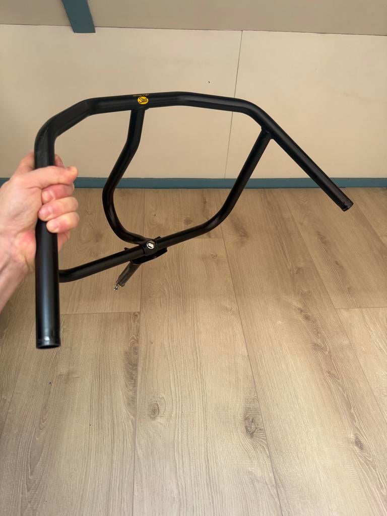 Fiets stuur, om een mamma fiets te maken Van je gewone fiets, Fietsen en Brommers, Ophalen, Voetsteuntjes, Voorzitje, Zo goed als nieuw