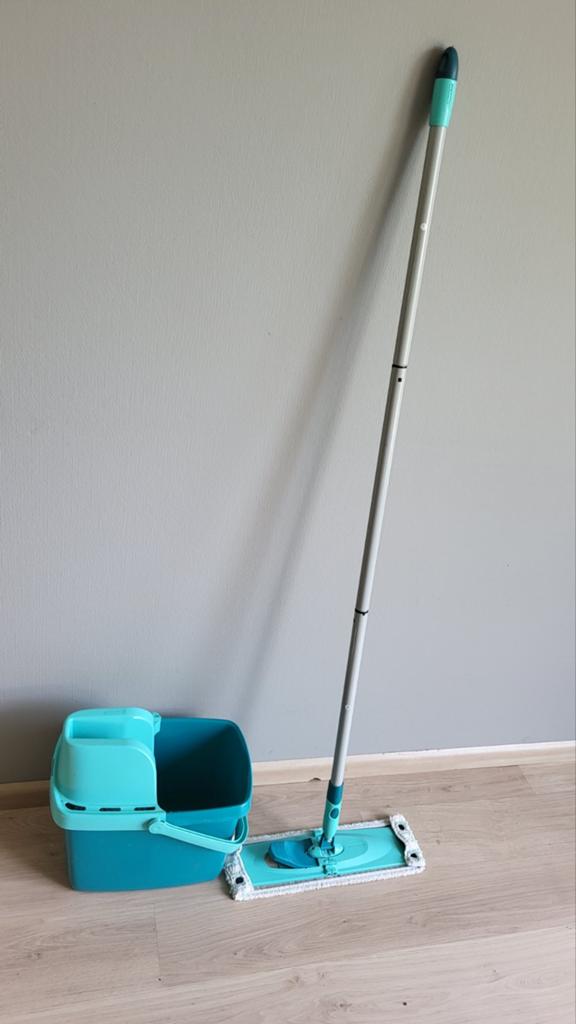 Leifheit Vloerwisser met Emmer - Compleet Schoonmaakset, Ophalen