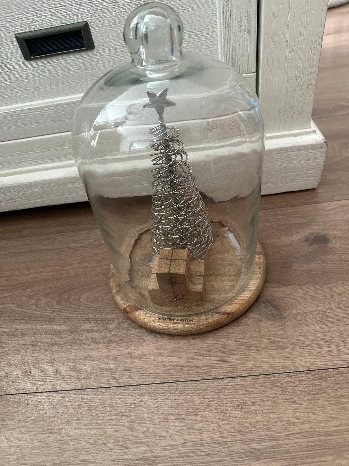 Prachtige Rivièra Maison stolp!, Ophalen of Verzenden, Glas, Zilver, Landelijk