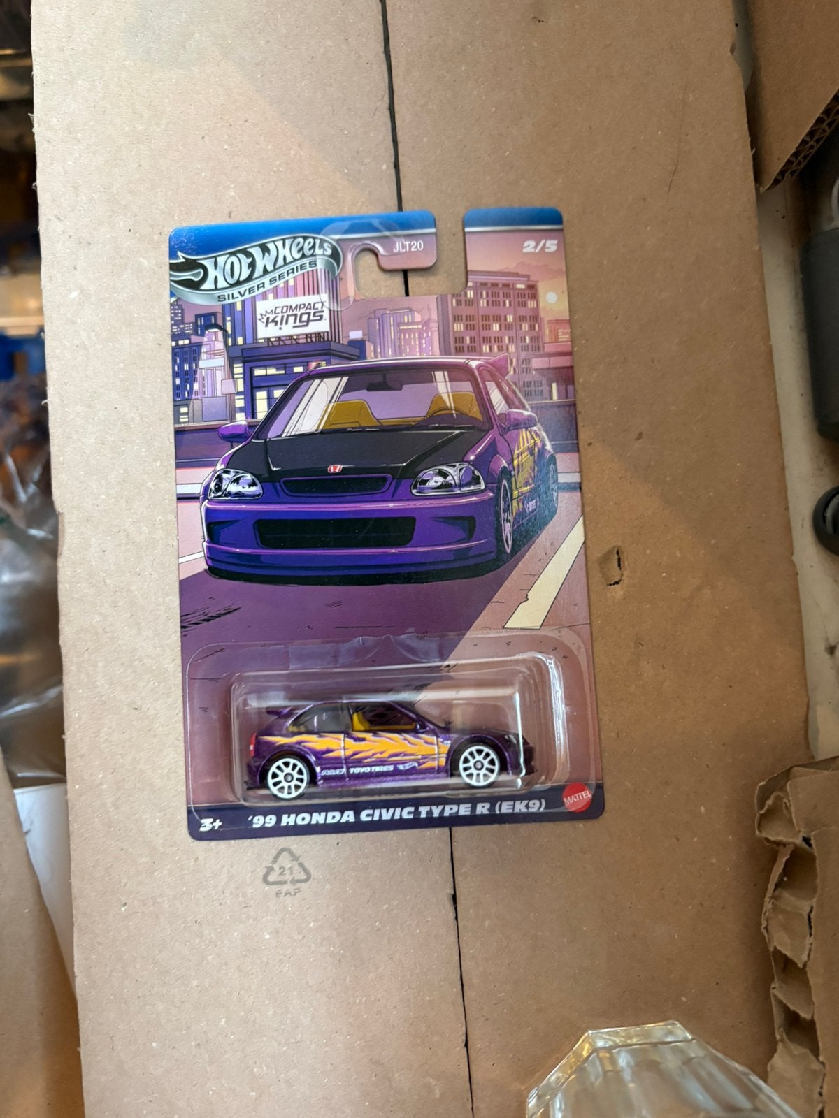 Hot Wheels Silver Series Honda Civic Type R Ek9, Ophalen of Verzenden, Nieuw