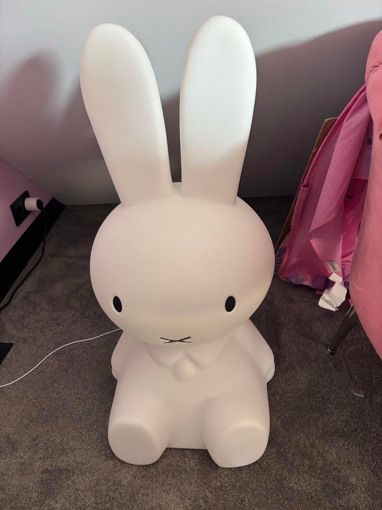 Nijntje lamp XL wit, Ophalen, Zo goed als nieuw, Lamp