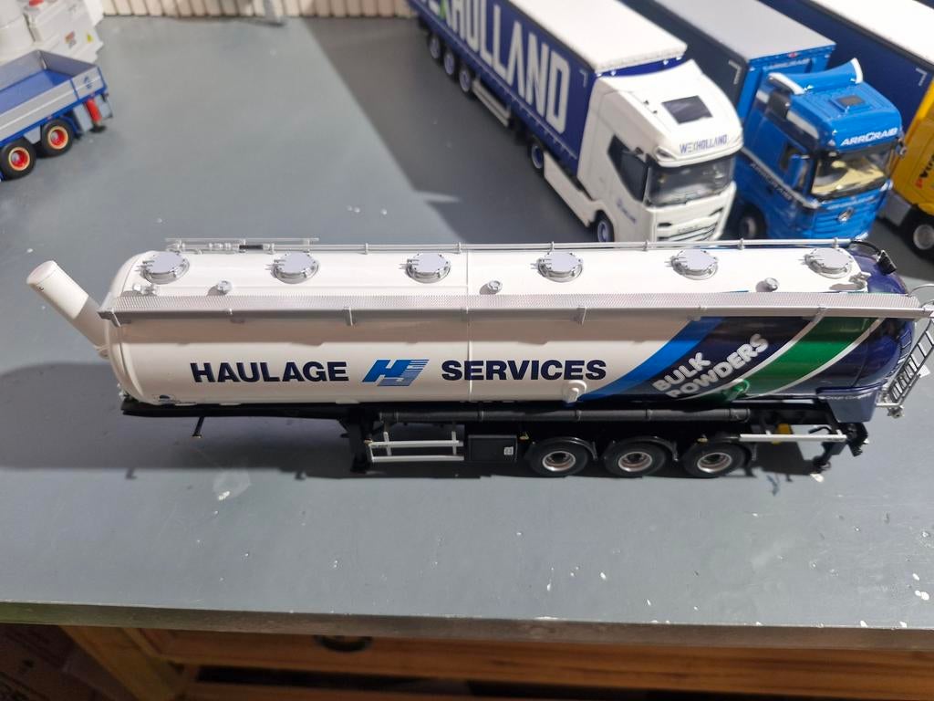 Bulktrailer wsi, Hobby en Vrije tijd, Modelauto's | 1:50, Ophalen of Verzenden, Zo goed als nieuw, Bus of Vrachtwagen, Wsi