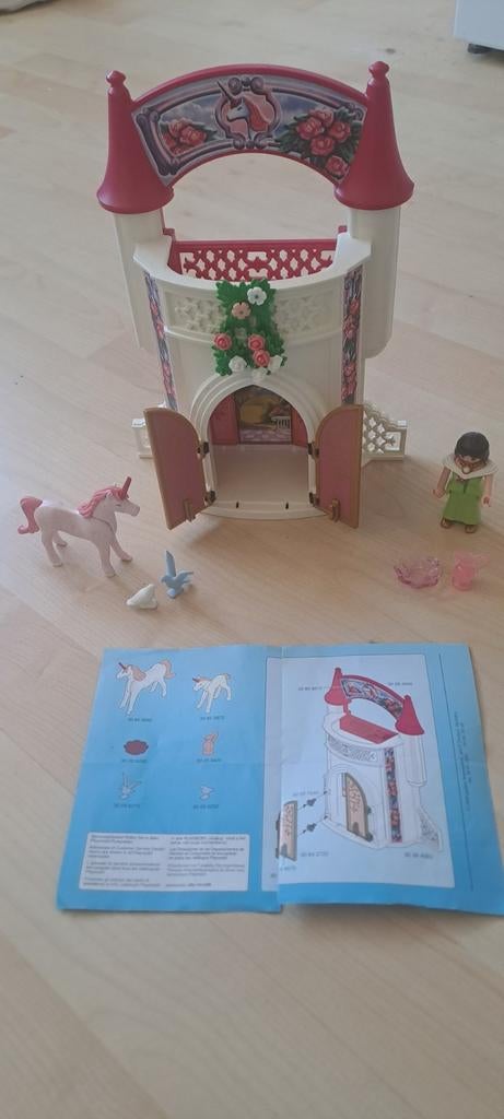 Playmobil 4839 Eenhoornpaviljoen - Fairies/Princess, Ophalen of Verzenden, Gebruikt, Complete set