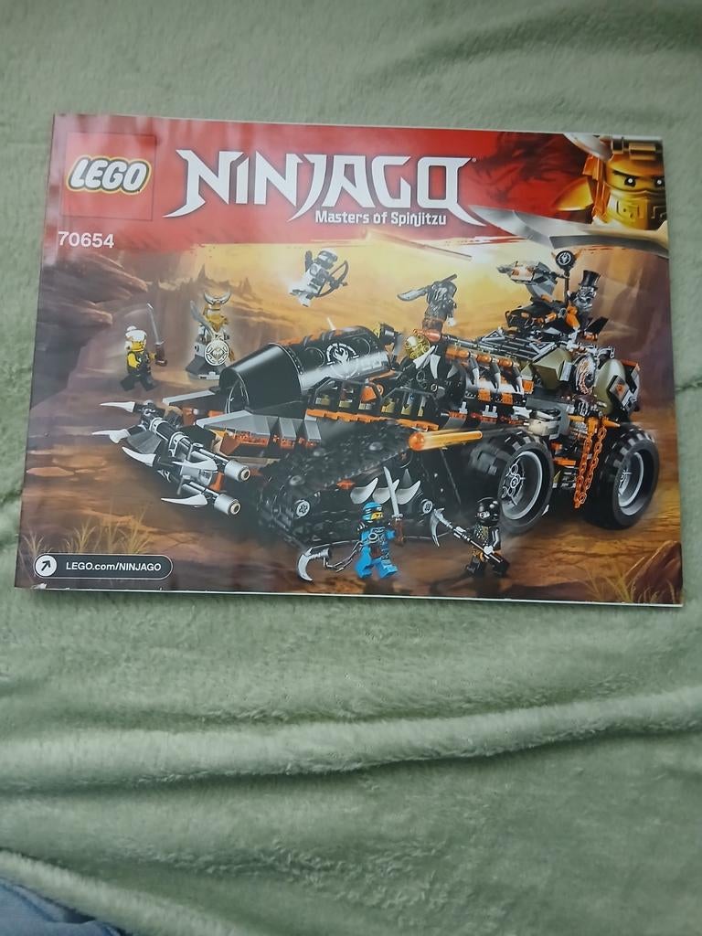 LEGO Ninjago 70654 - Desert Flyer, Kinderen en Baby's, Speelgoed | Duplo en Lego, Ophalen, Zo goed als nieuw, Complete set, Lego