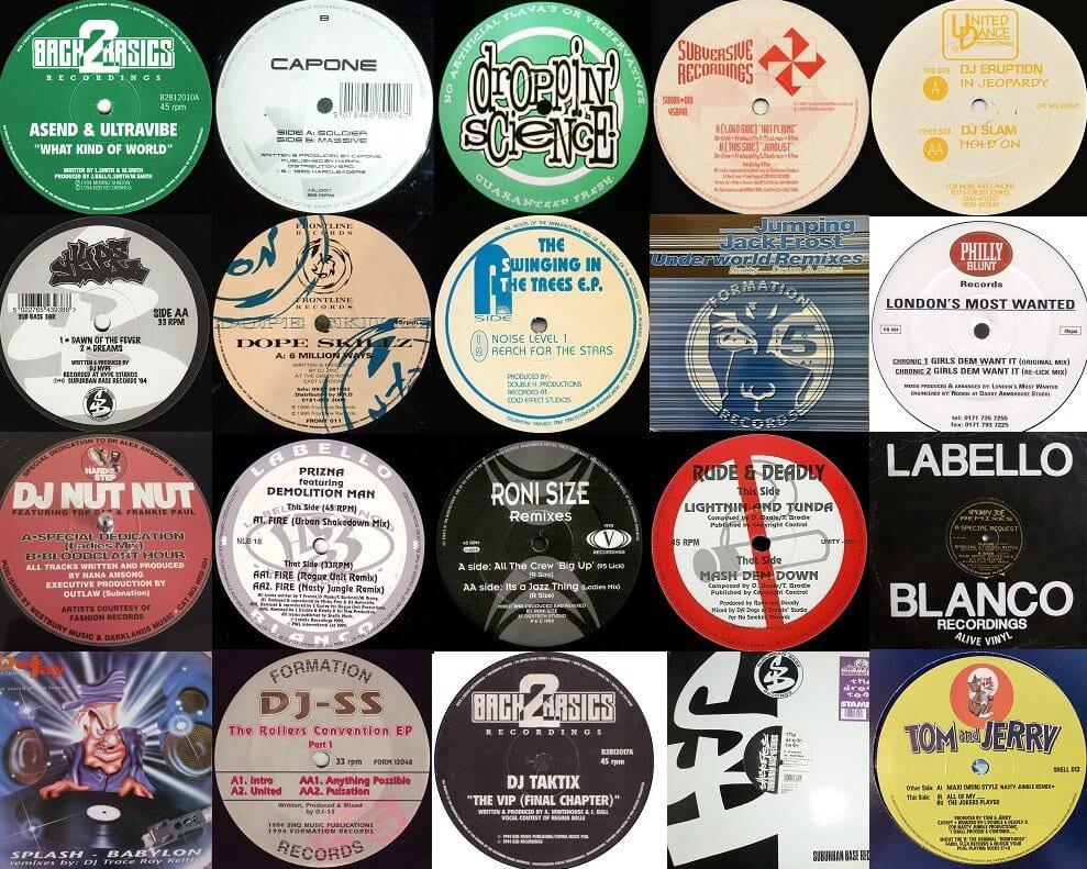 Gezocht: Jungle / drum & bass vinyl collecties!!, Cd's en Dvd's, Ophalen, Gebruikt, Drum and bass