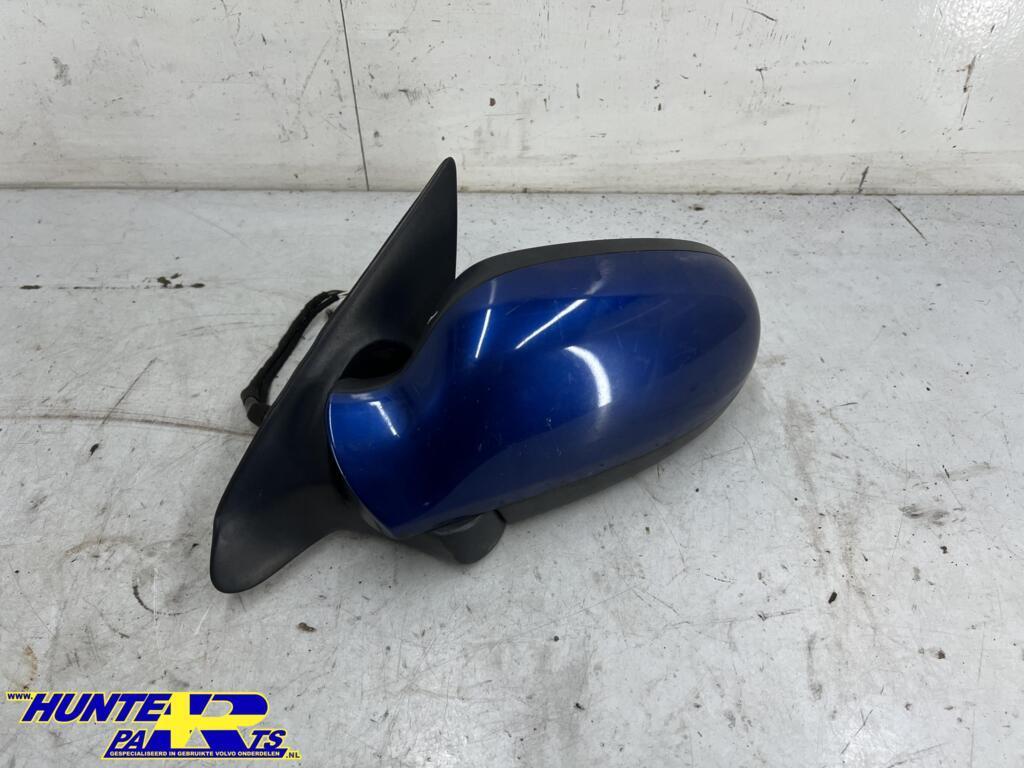 Buitenspiegel links blauw Volvo V70/S60 II ('00-'03), Gebruikt, Ophalen of Verzenden, Volvo, Volvo