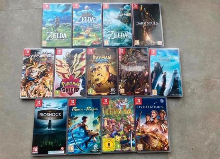 Diverse Nintendo Switch spellen, Avontuur en Actie, 1 speler, Ophalen of Verzenden, Zo goed als nieuw
