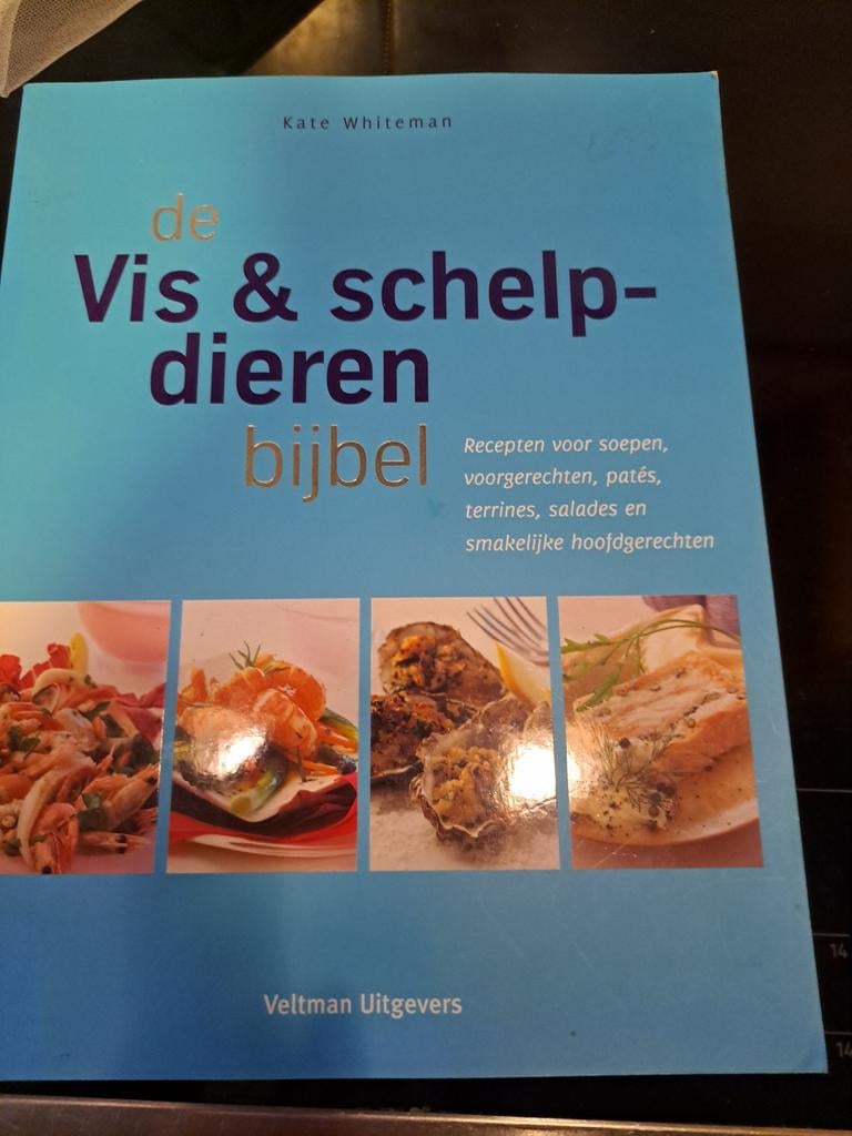 Kate Whiteman - De Vis & schelpdierenbijbel, Boeken, Italië, Hoofdgerechten, Kate Whiteman, Ophalen of Verzenden
