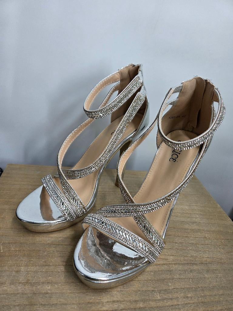Alice high heels maat 40 zilverkleurig, Kleding | Dames, Alice, Alice, Overige kleuren, Alice