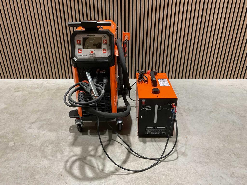 Daewoo Damig-350GDL lasmachine met waterkoeler nieuw in doos, Doe-het-zelf en Verbouw, Gereedschap | Lasapparaten, Ophalen, Nieuw